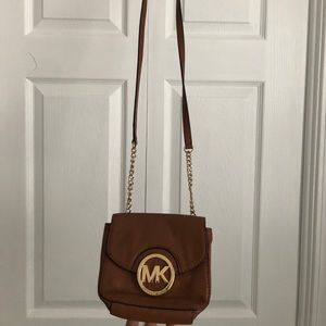 Michael Kors Crossbody Bag- Saddle Leather